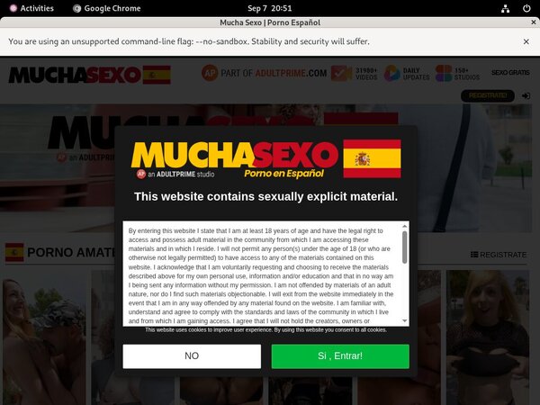Account Free For Muchasexo