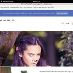 Account Shrimamalati.xxx Free