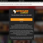 Africanlesbians Free Trial Option