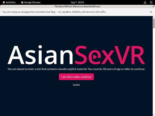 Asian VR Sex Free Trial Code