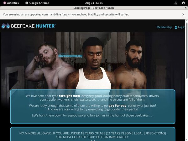 Beef Cake Hunter Home Page