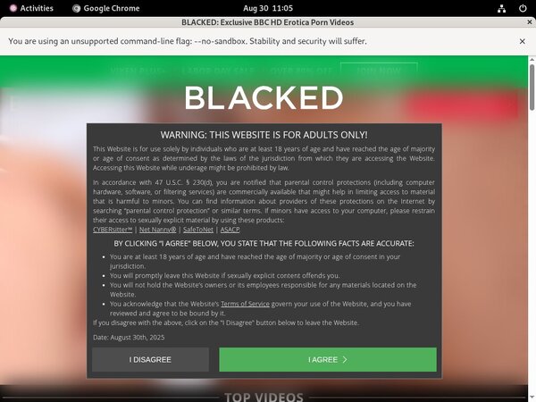 Blacked.com Secure Purchase