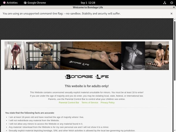 Bondage Life Discount Vendo Bondage Life Discount Vendo
