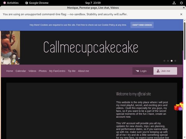 Callmecupcakeyan.modelcentro.com Subscribe