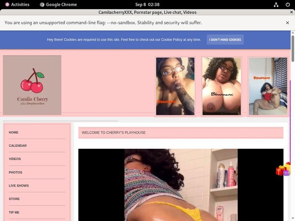 CamilacherryXXX Pornstars