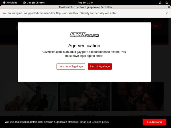 Cazzo.fr Premium Password