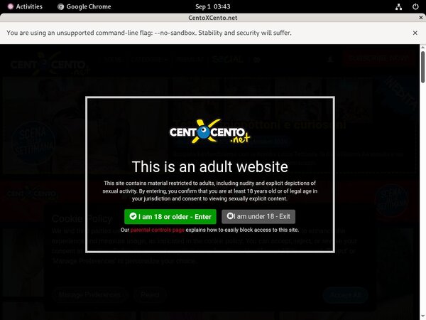 Centoxcento Premium Passwords