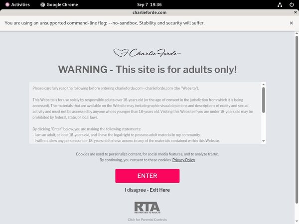 [Image: Charliefordecom-Limited-Time-Offer.jpg]