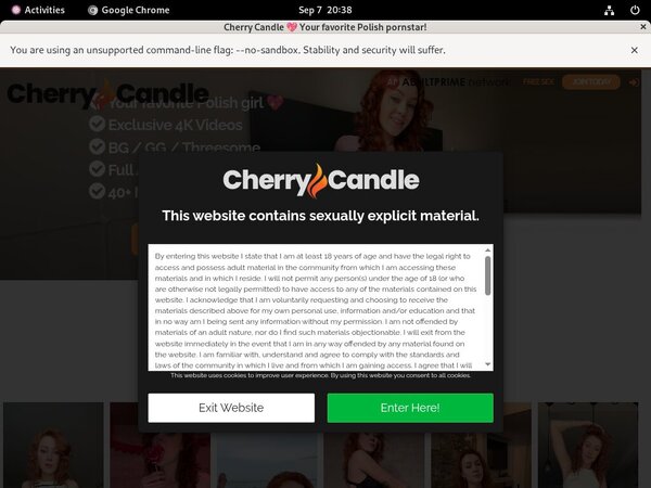 Cherry Candle ??? ??