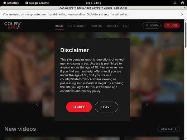 Colby Knox Stolen Password