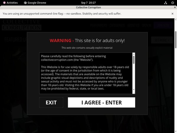 Collective Corruption Logins Free