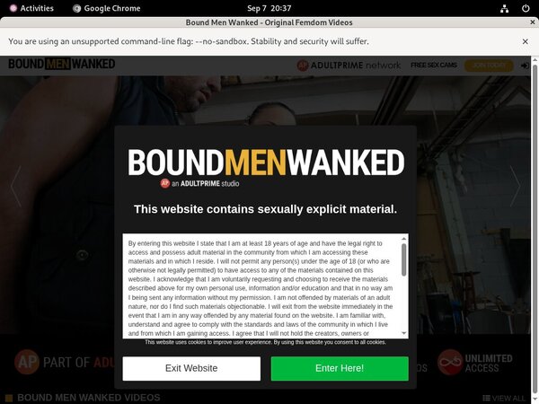 Discount Wanked Men Bound