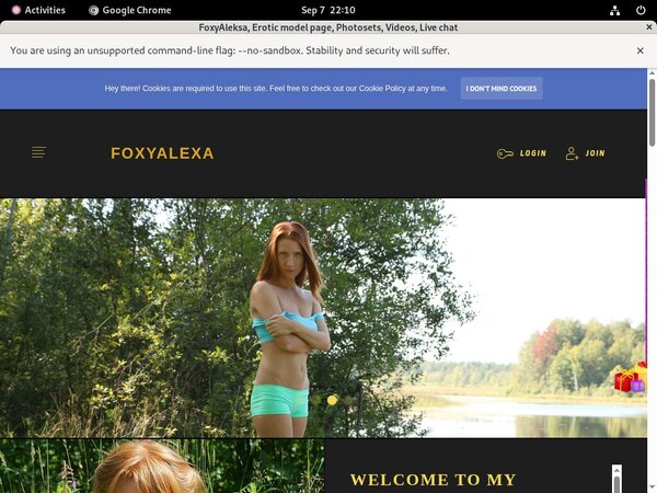 Foxyaleksa.com Offer Paypal