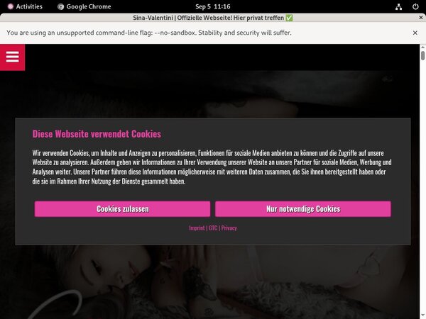 Free Account For Sina Valentini