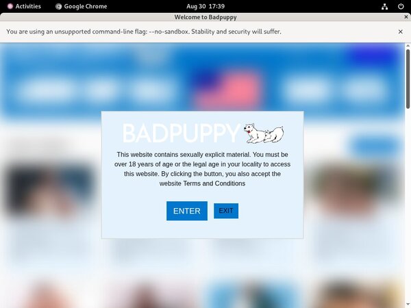 Free Pass Badpuppy.com