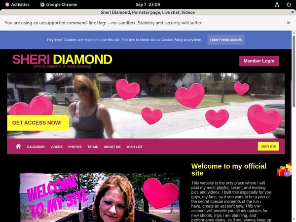 Free Sheri Diamond Discount Offer