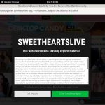 Free Sweethearts Live Premium Accounts