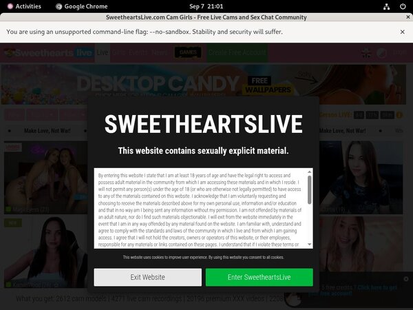 Free Sweethearts Live Premium Accounts Free Sweethearts Live Premium Accounts