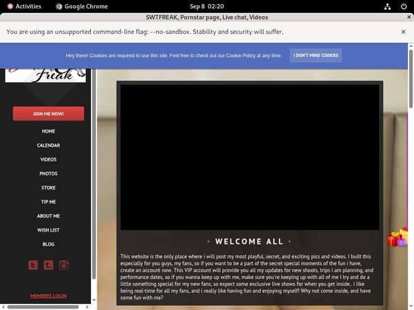 Free Swtfreakxxx.com Trial Access