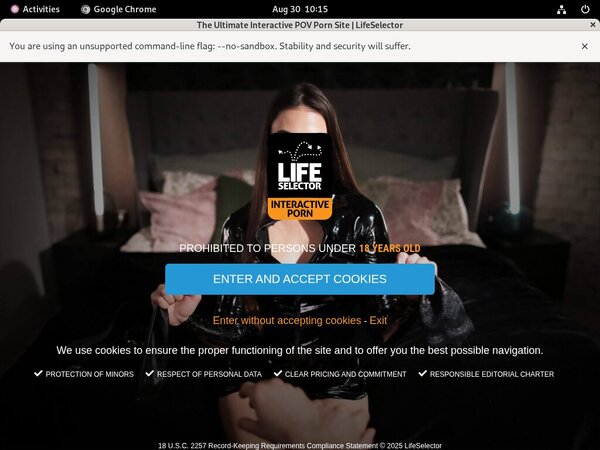 Life Selector Account Passwords