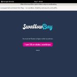 Login Swallow Bay For Free