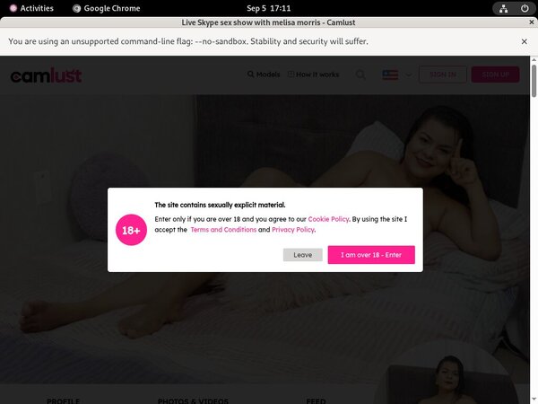 MelisaMorris Account Online