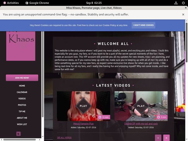 Miss Khaos Promo Link