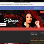 Mistress Alexya Discount Price