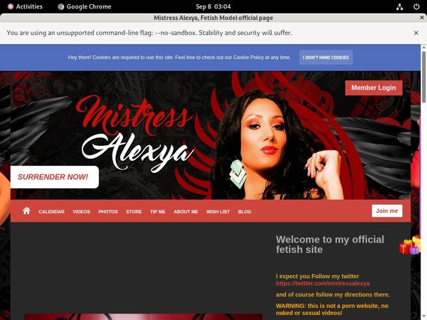 Mistress Alexya Discount Price