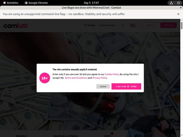 MistressCruel Username