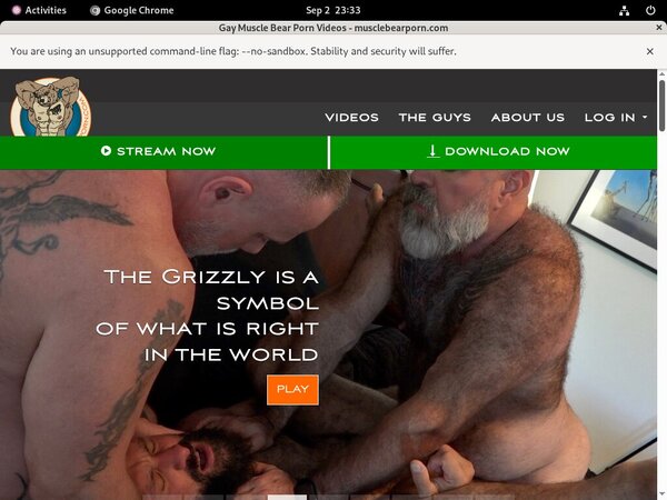 Muscle Bear Porn Mobile Account