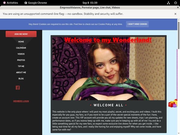 New Empressvivianne.modelcentro.com Discount Code