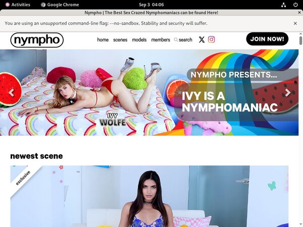 Nympho Pricing