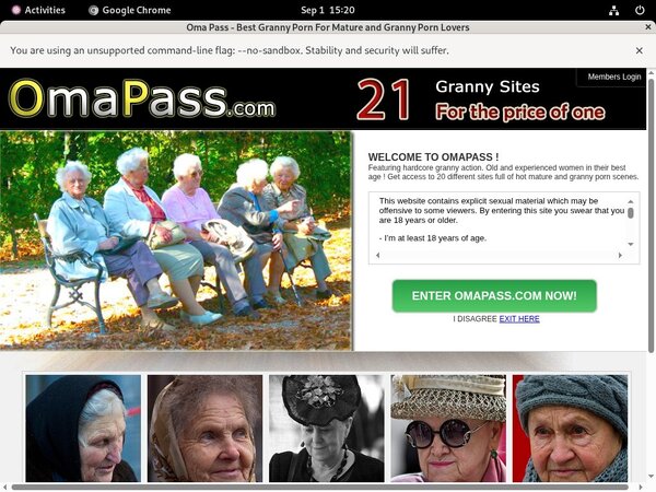 Oma Pass Trial Membership Deal
