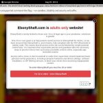 Passwords For Ebony Shaft