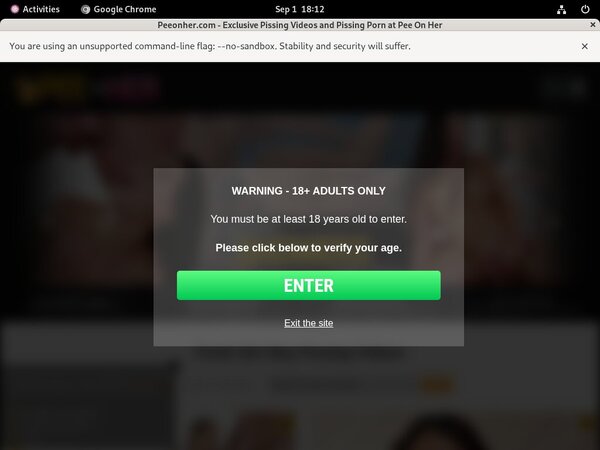 Pee On Her Deal Offer Pee On Her Deal Offer