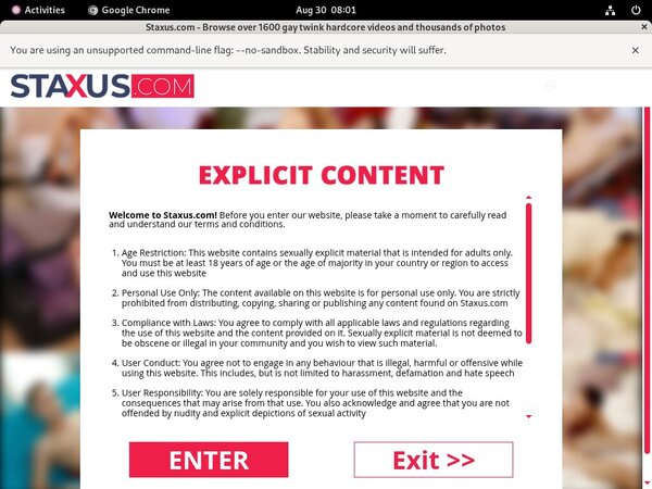 Premium Account For Staxus