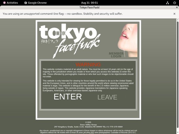 Promo Code Tokyofacefuck.com Promo Code Tokyofacefuck.com