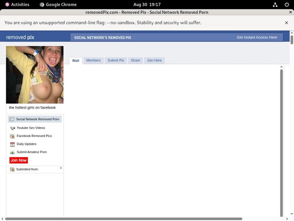 Removed Pix Daily Accounts