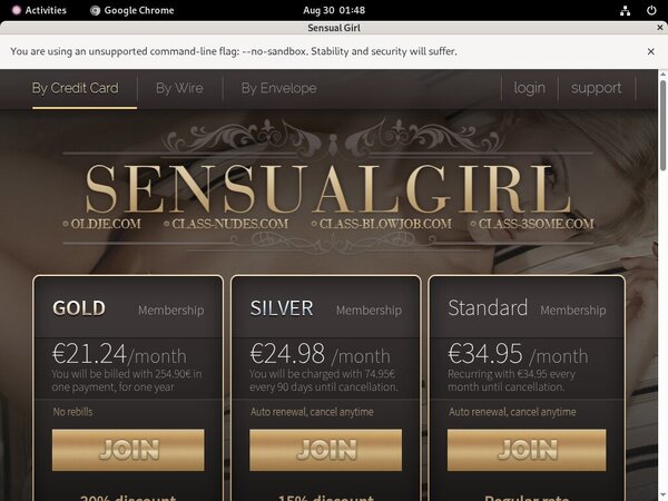 Sensualgirl.com List