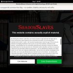 Shadowslaves.com Male Pornstars
