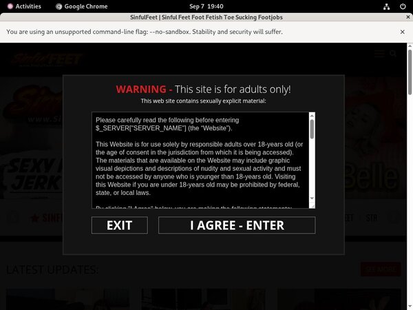 Sinfulfeet.com Discount (up To 70% OFF)