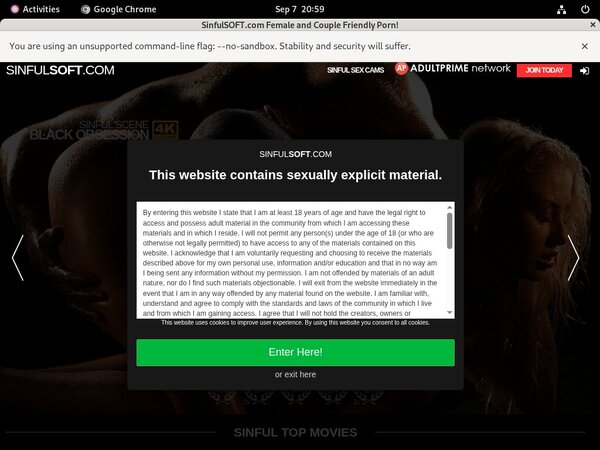 Sinfulsoft.com Join By Text Message