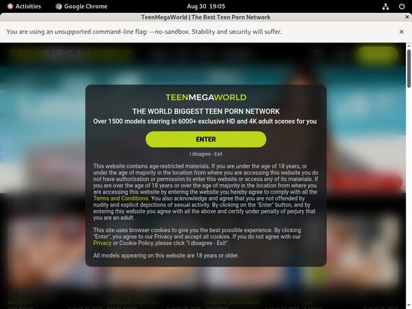 Teen Mega World Discount Monthly
