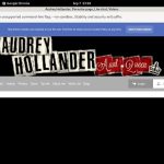 Theaudreyhollander Discount Account