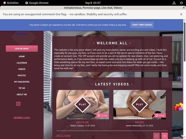 Trial Mistydareious.com Free