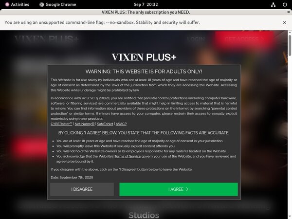 Vixen Plus Dildo